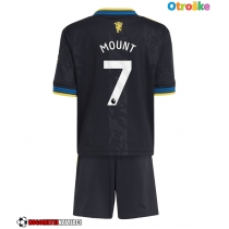 Otroške Nogometnih dresov Manchester United Mason Mount #7 Tretji 2025-26 Kratki rokavi (+ hlače)